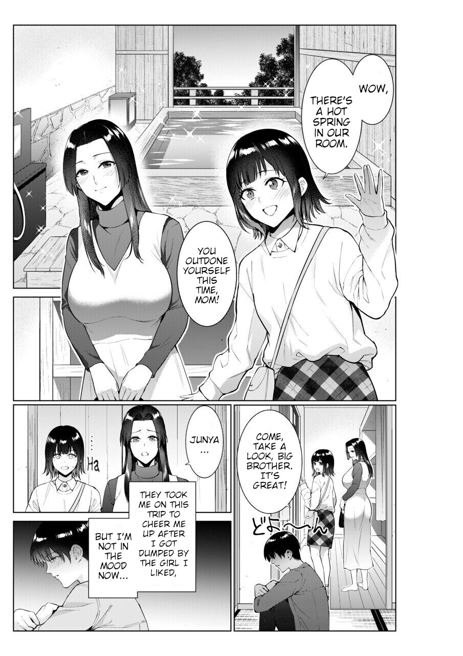 Hentai Manga Comic-Sex with Mother and Sister at a Ryokan-Read-2